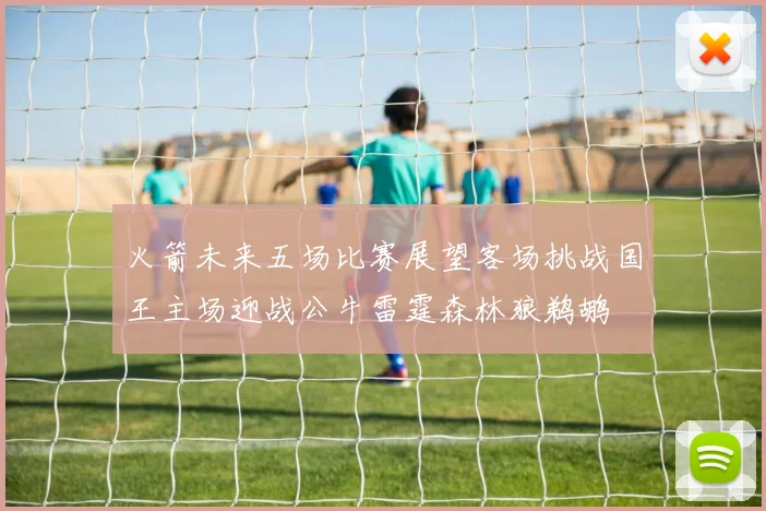 火箭未来五场比赛展望客场挑战国王主场迎战公牛雷霆森林狼鹈鹕